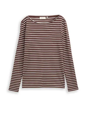 TOM TAILOR | Camiseta de manga larga | braun